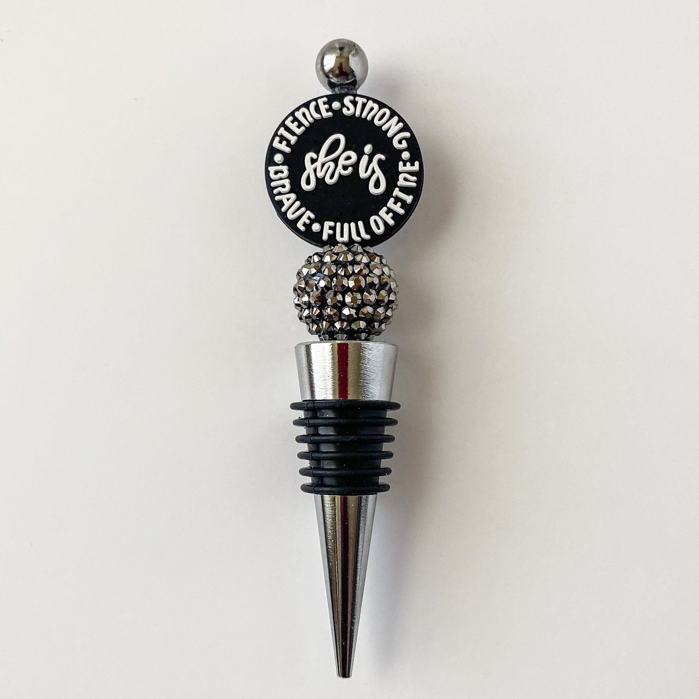 Handcrafted Beaded Wine Stoppers