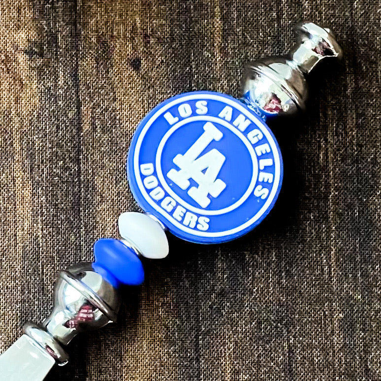 Los Angeles Baseball Themed Bottle Opener | Handcrafted Game Day Bar Accessory Gift | Gift For Baseball Fans