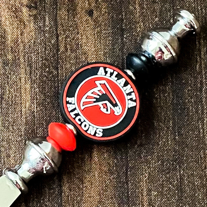 Atlanta Football Themed Bottle Opener | Handcrafted Game Day Bar Accessory Gift | Gift For Football Fans