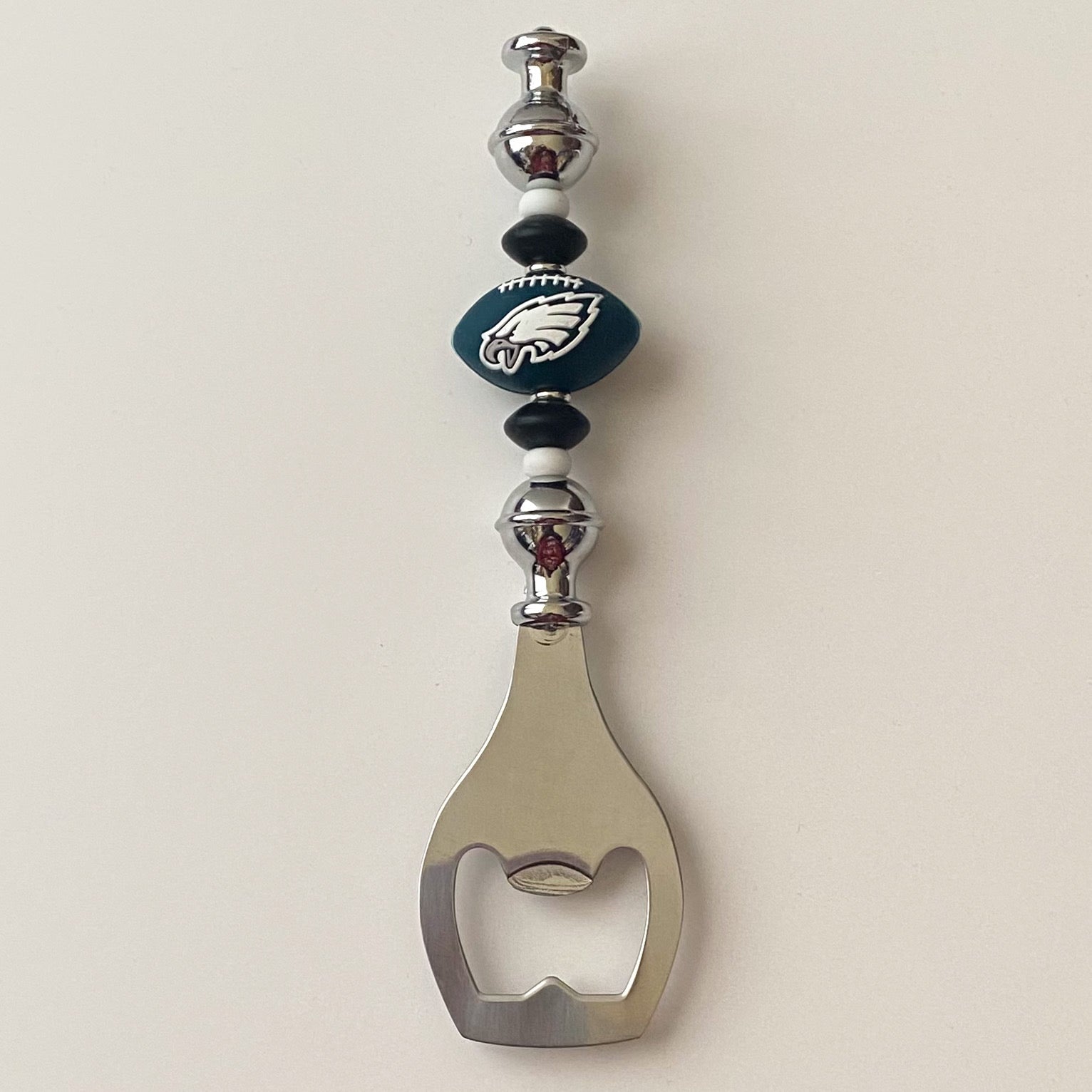 Philadelphia Football Themed Bottle Opener | Handmade Fan Gift And Game Day Bar Accessory