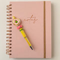 Yellow Donut Beaded Pen | Handmade Statement Pen | Sweet Treats Dessert Collection