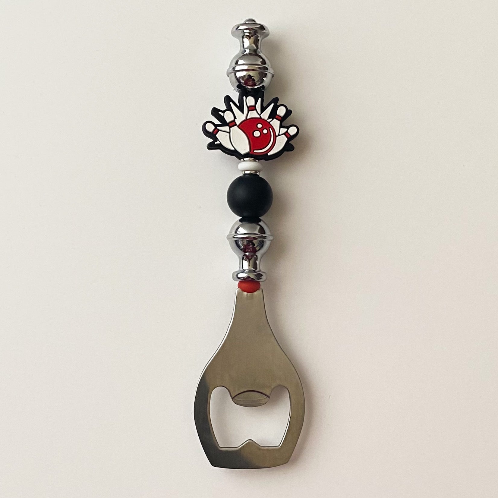 Handcrafted Bowling Themed Bottle Opener | Unique Gift For Bowling Lovers And League Game Day