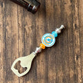 Miami Football Themed Bottle Opener | Handcrafted Game Day Bar Accessory Gift | Gift For Football Fans