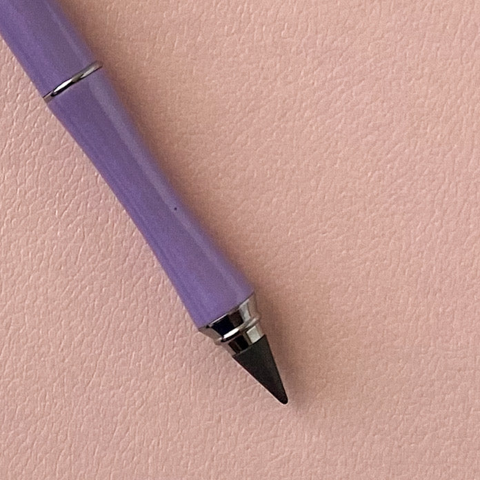Purple Iridescent Donut Themed Beaded Pencil | Dessert Collection | Gift For Dessert Lovers